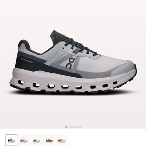 On Running Cloudstratus Sneakers in Gray and Black